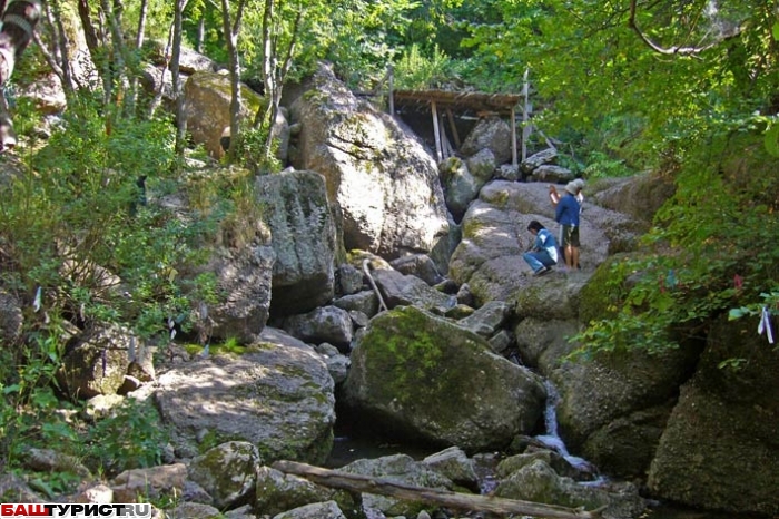 Водопад Кукраук (Кук-караук) в августе