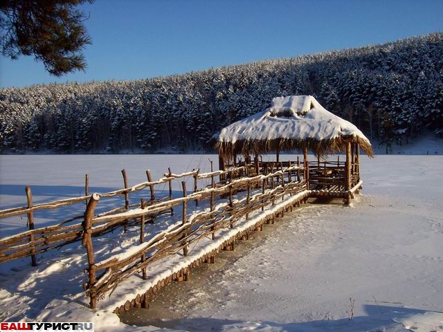 Территория санатория Карагай