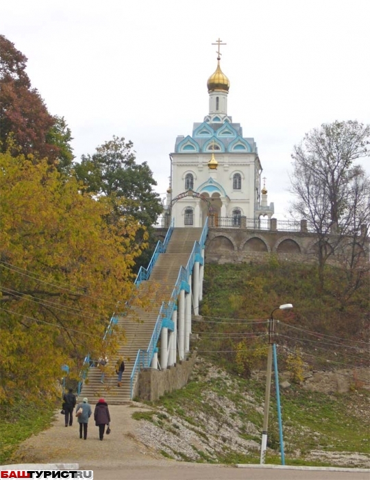 Территория санатория Красноусольск