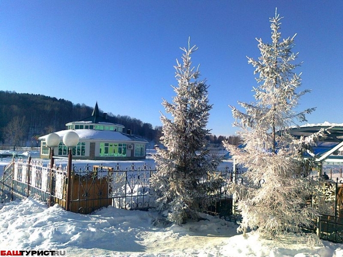 Территория санатория Красноусольск