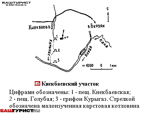 Киекбаевский участок пещеры