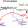 Схема района. Расположение Сухая Атя, Игнатьевская, Эссюмская