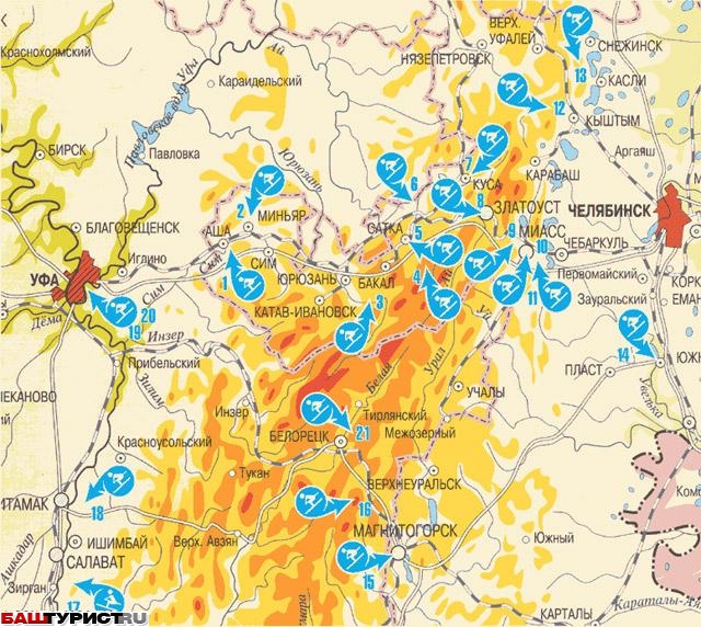 Горнолыжные центры Урала
