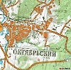 Карта город Октябрьский