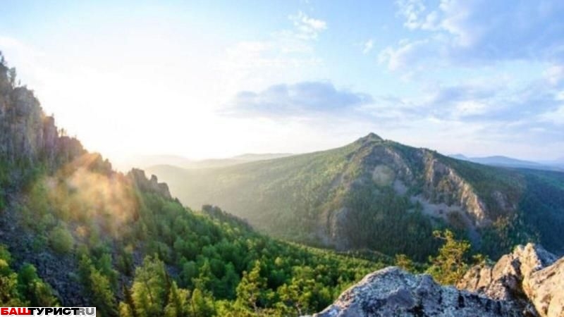 Айгирские скалы. Порог Айгир на реке Малый Инзер