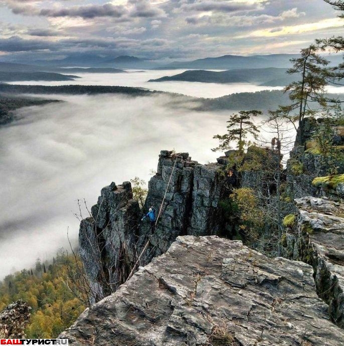 Айгирские скалы. Порог Айгир на реке Малый Инзер