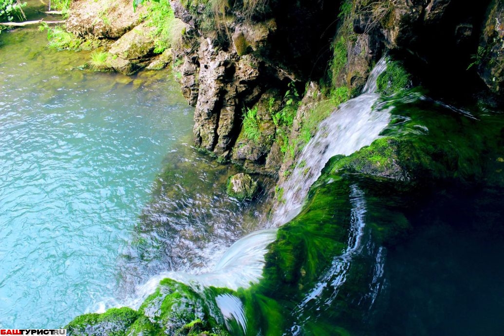 Водопад Атыш, в Белорецком районе Республики Башкортостан