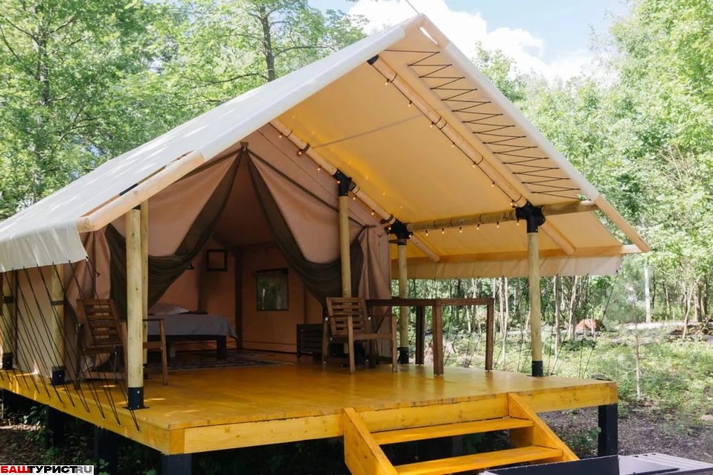 Миа Терра - глэмпинг на озере Шамсутдин