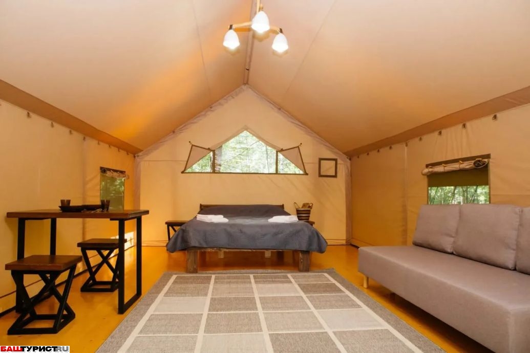 Миа Терра - глэмпинг на озере Шамсутдин