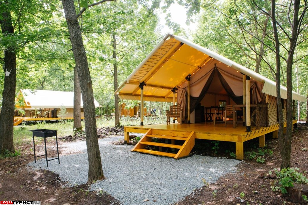 Миа Терра - глэмпинг на озере Шамсутдин