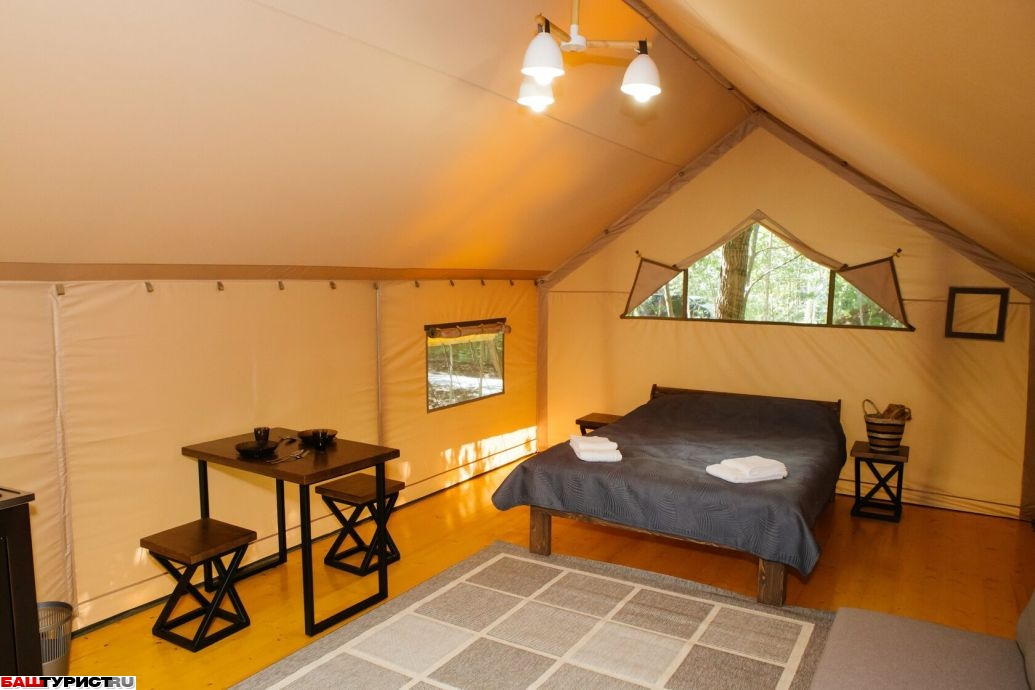 Миа Терра - глэмпинг на озере Шамсутдин