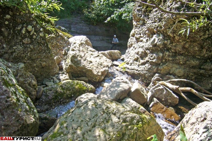 Водопад Кукраук (Кук-караук) в августе