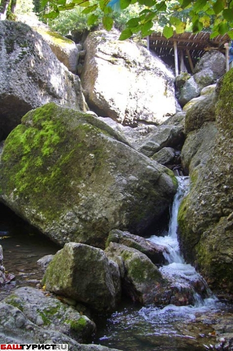 Водопад Кукраук (Кук-караук) в августе