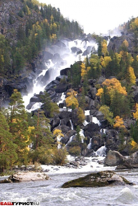Водопад Учар (Неприступный), Алтай