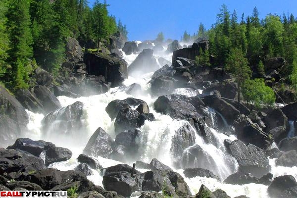 Водопад Учар (Неприступный), Алтай