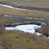 Голубое озеро под Уфой никогда не замерзает.