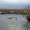 Голубое озеро под Уфой никогда не замерзает.