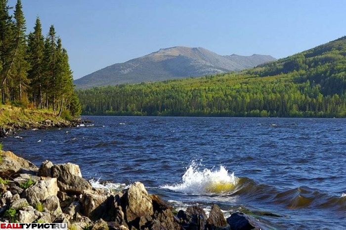 Озеро Зюраткуль. Каменный мыс и др. Достопримечательности