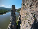 Скала Чёртов Палец, Мелеузовский район, Юмагузинское водохранилище
