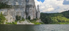 Скала Чёртов Палец, Мелеузовский район, Юмагузинское водохранилище