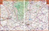 Атлас автодорог- Башкиртостан, Челябинская область. Южная часть
