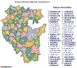 Карта районов Башкортостана