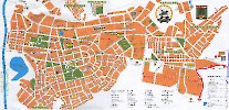 Карта схема города Октябрьский Башкортостан