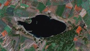 Озеро Кандрыкуль (Кандры-куль), со спутника