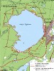 Карта озера Тургояк