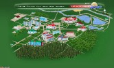 План курорта Красноусольск территория санатория