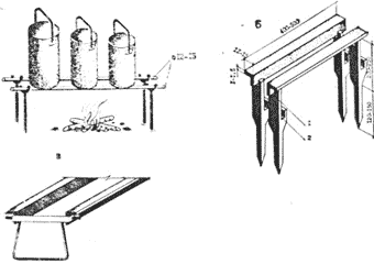 Схема конструкций таганков